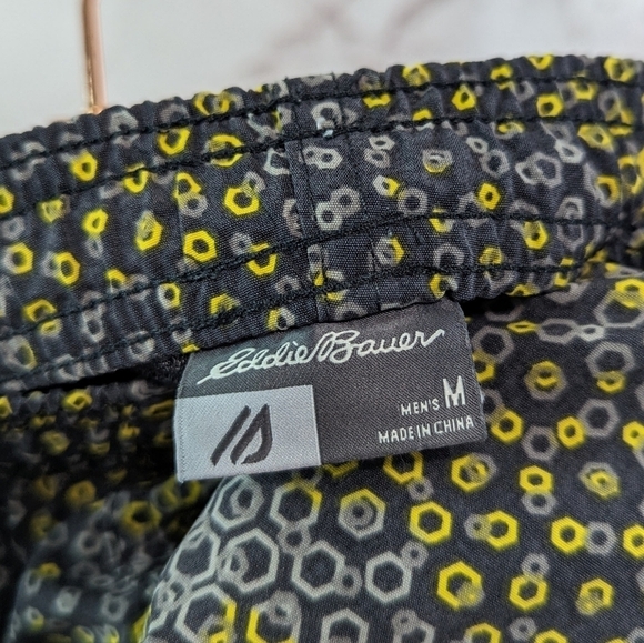 Eddie Bauer Swim Trunks Board Shorts Mens Medium Gray Hybrid First Ascent - Picture 3 of 12